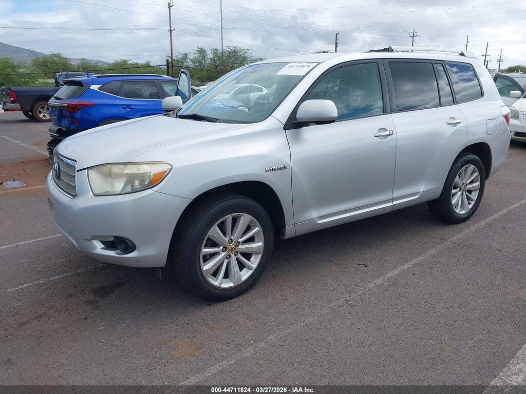 JTEBW3EH8A2040786 2010 TOYOTA HIGHLANDER HYBRID photo no. 2