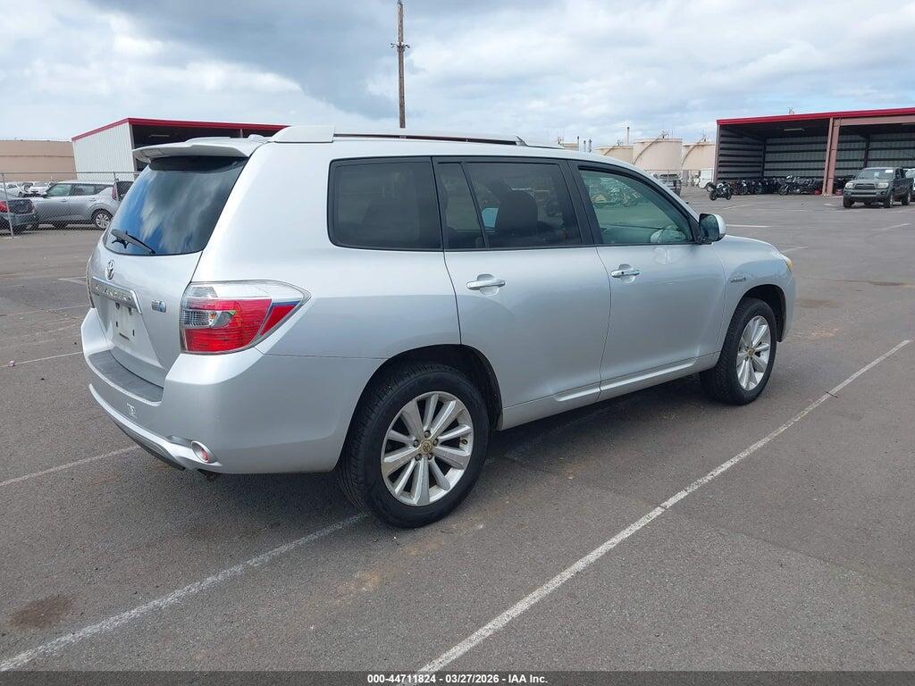 JTEBW3EH8A2040786 2010 TOYOTA HIGHLANDER HYBRID photo no. 4