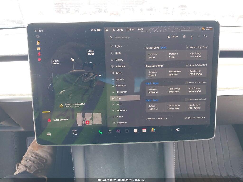 5YJ3E1EA2PF458897 2023 TESLA MODEL 3 photo no. 7