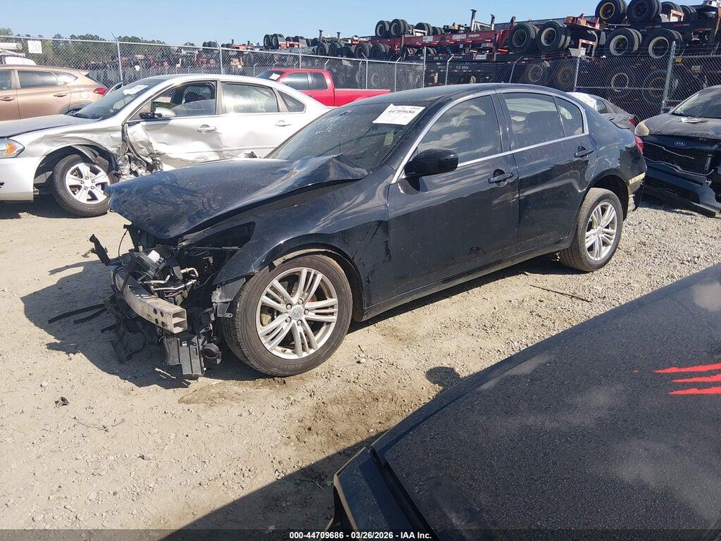 JN1CV6AR1DM764293 2013 INFINITI G37X photo no. 2