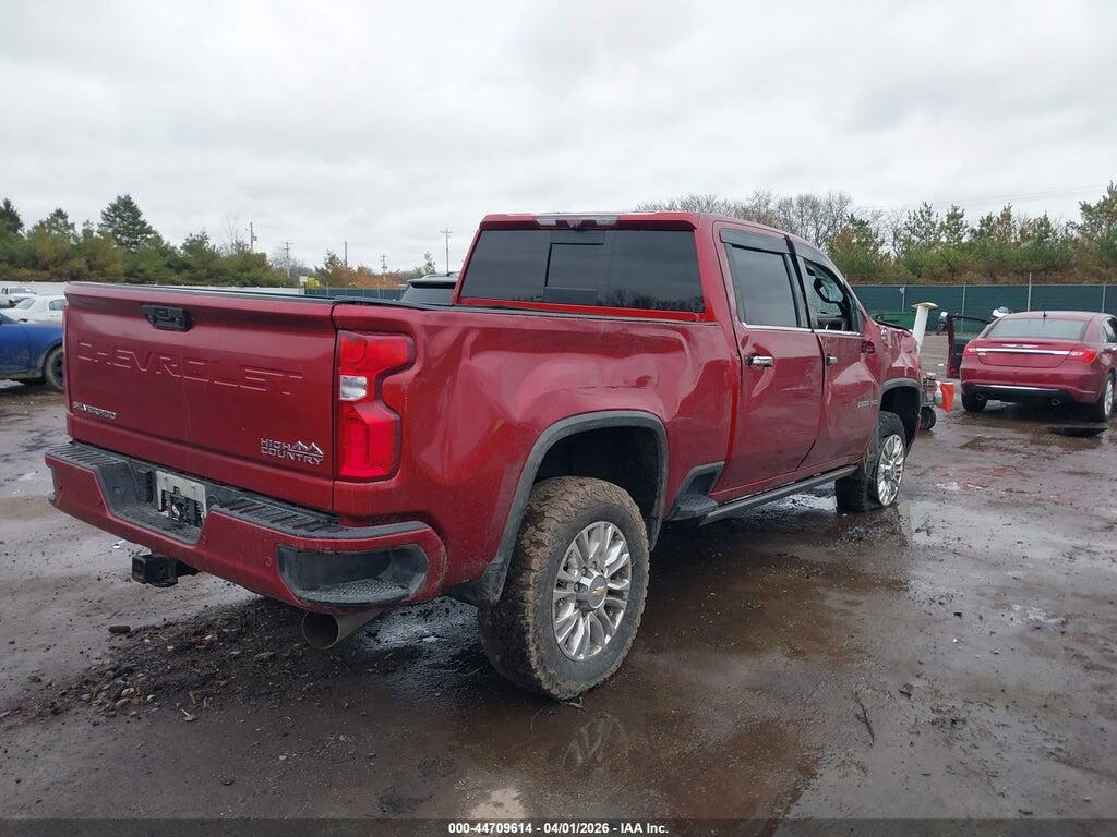 1GC4YREY3NF316199 2022 CHEVROLET SILVERADO 2500HD photo no. 4