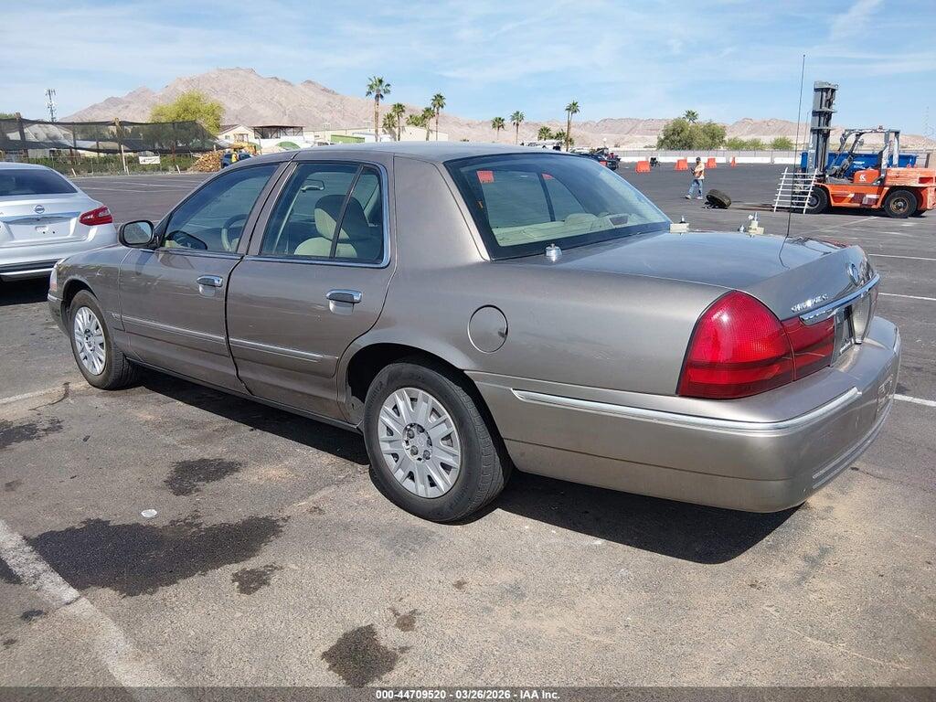 2MEFM74W05X670421 2005 MERCURY GRAND MARQUIS photo no. 3