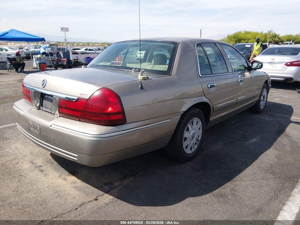 2MEFM74W05X670421 2005 MERCURY GRAND MARQUIS photo no. 4
