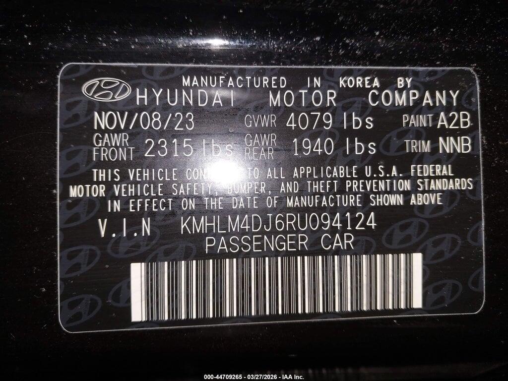 KMHLM4DJ6RU094124 2024 HYUNDAI ELANTRA HYBRID photo no. 9