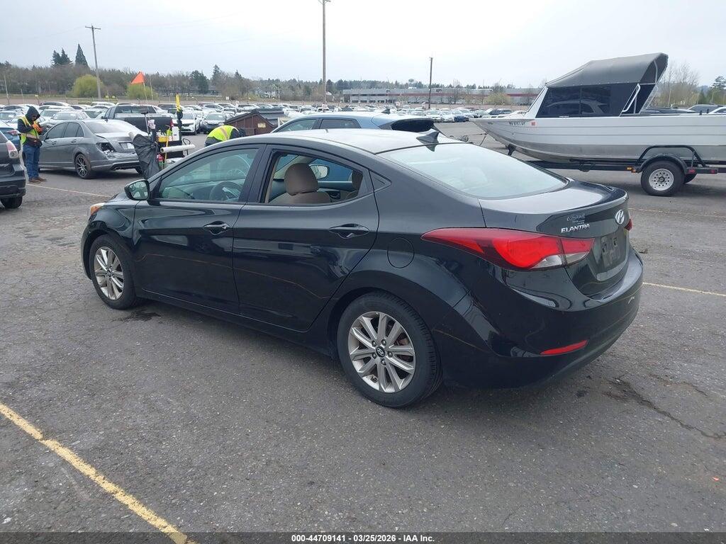 5NPDH4AE1EH532167 2014 HYUNDAI ELANTRA photo no. 3