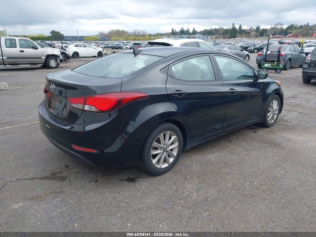 5NPDH4AE1EH532167 2014 HYUNDAI ELANTRA photo no. 4