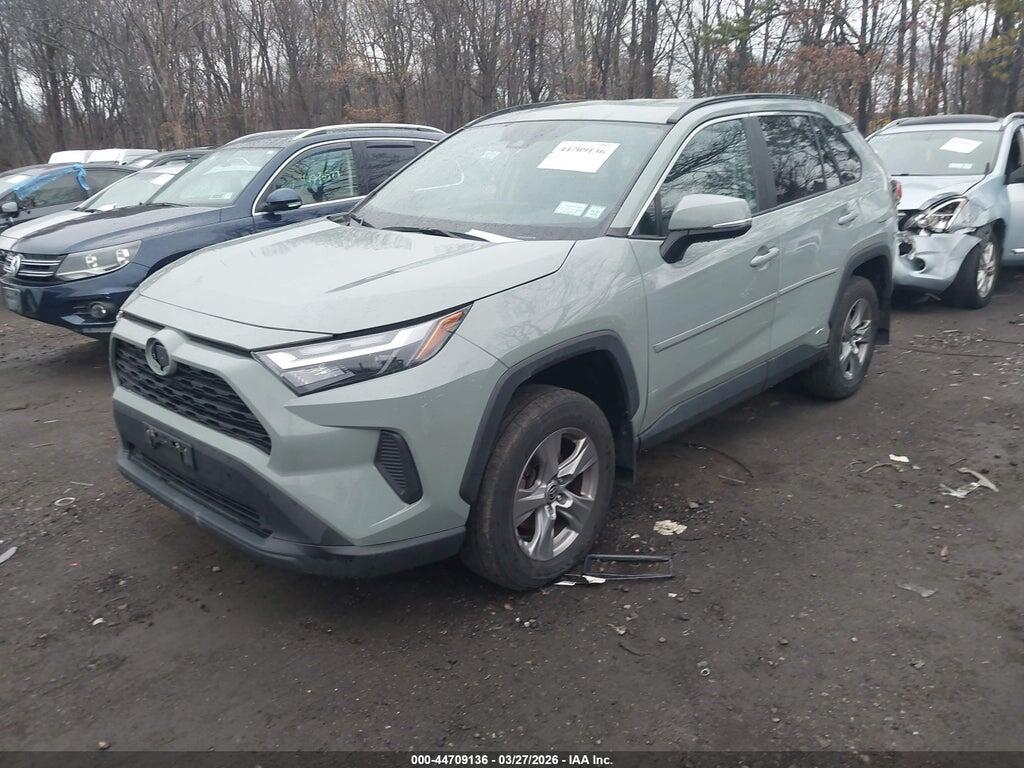 4T3RWRFV8NU074301 2022 TOYOTA RAV4 HYBRID photo no. 2