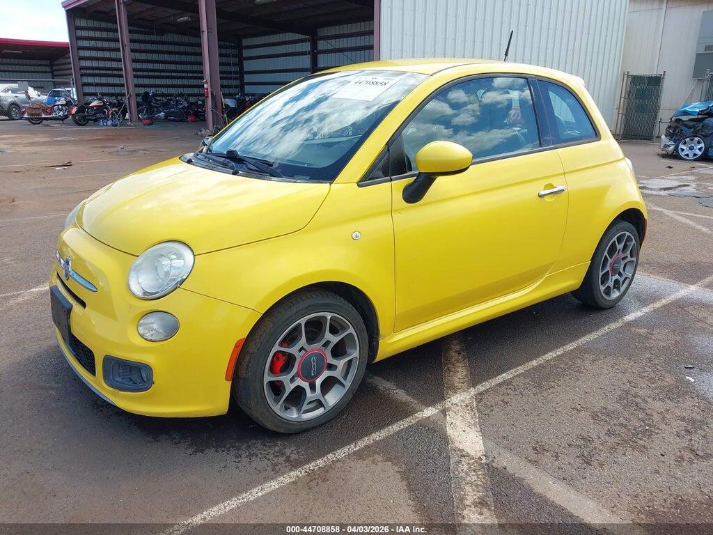 3C3CFFBR7FT756953 2015 FIAT 500 photo no. 2
