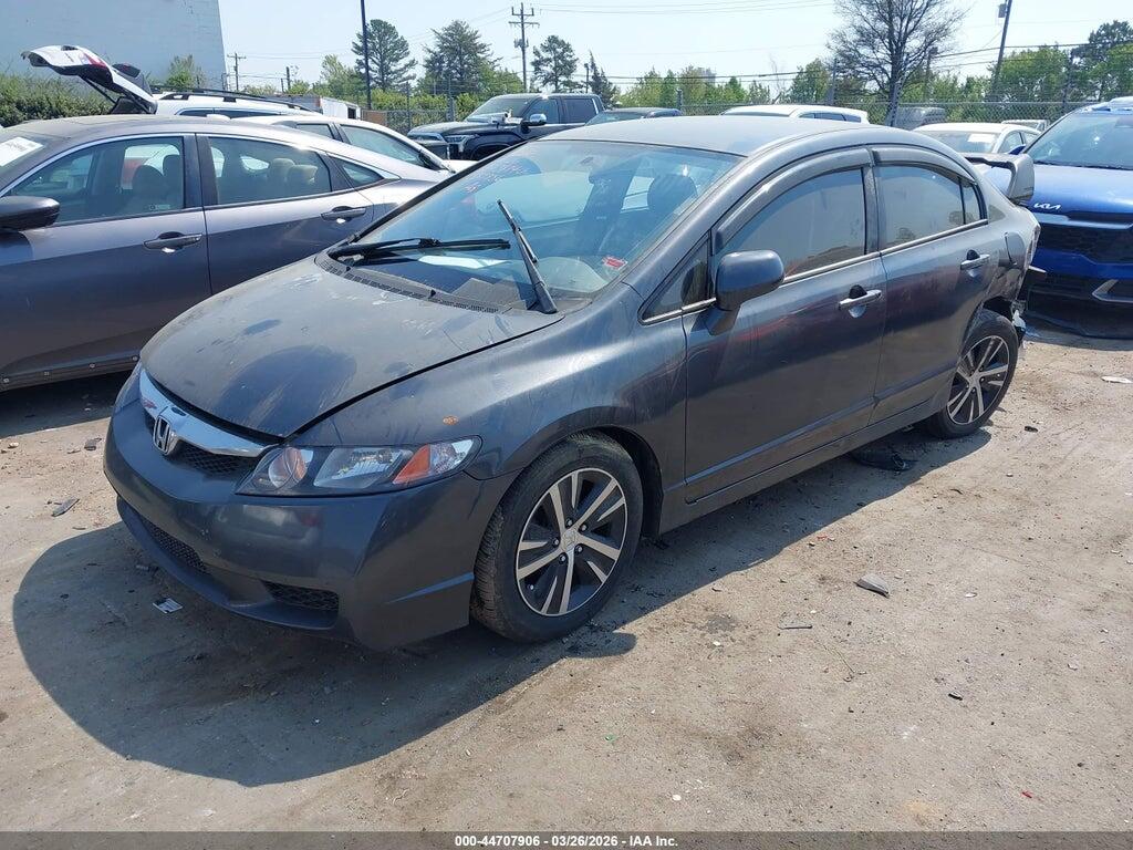 2HGFA16399H359856 2009 HONDA CIVIC photo no. 2
