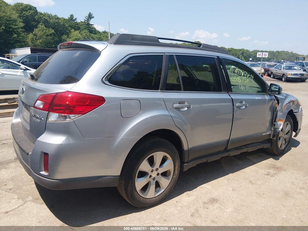 4S4BRBGC4C3247806 2012 SUBARU OUTBACK photo no. 4