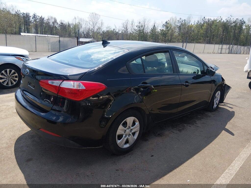 KNAFK4A66F5320544 2015 KIA FORTE photo no. 4