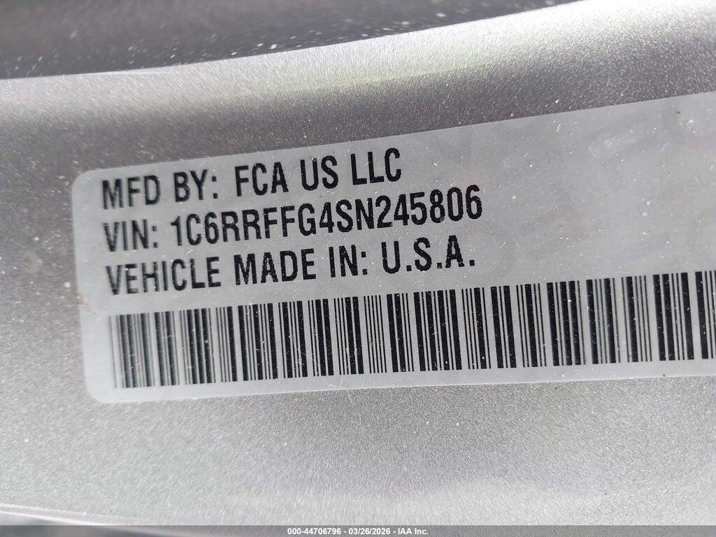 1C6RRFFG4SN245806 2025 RAM 1500 photo no. 9