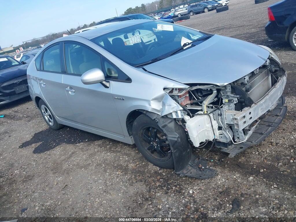 JTDKN3DU2D0349286 2013 TOYOTA PRIUS photo no. 1