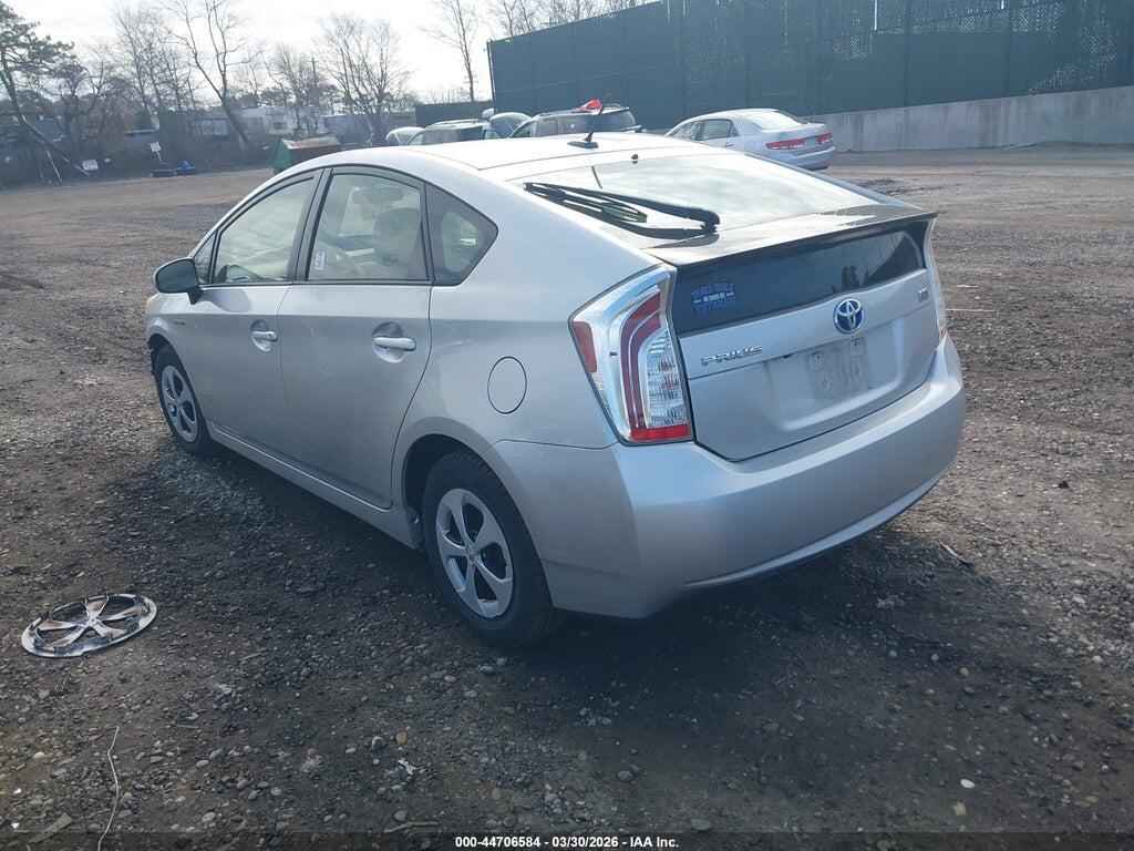 JTDKN3DU2D0349286 2013 TOYOTA PRIUS photo no. 3