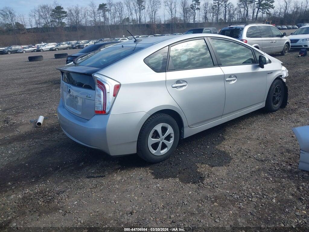 JTDKN3DU2D0349286 2013 TOYOTA PRIUS photo no. 4