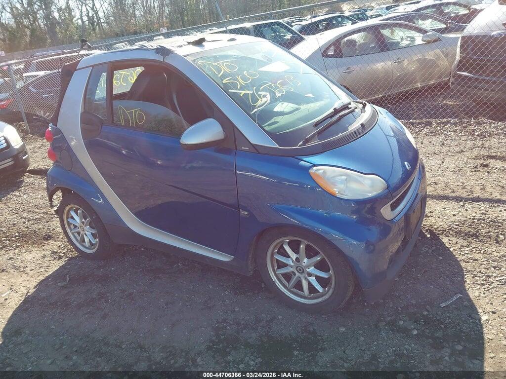 2008 SMART FORTWO WMEEK31X98K167147