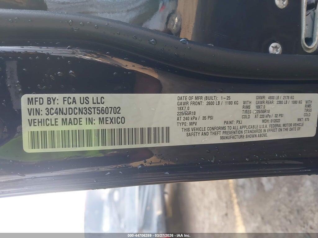 3C4NJDCN3ST560702 2025 JEEP COMPASS photo no. 9