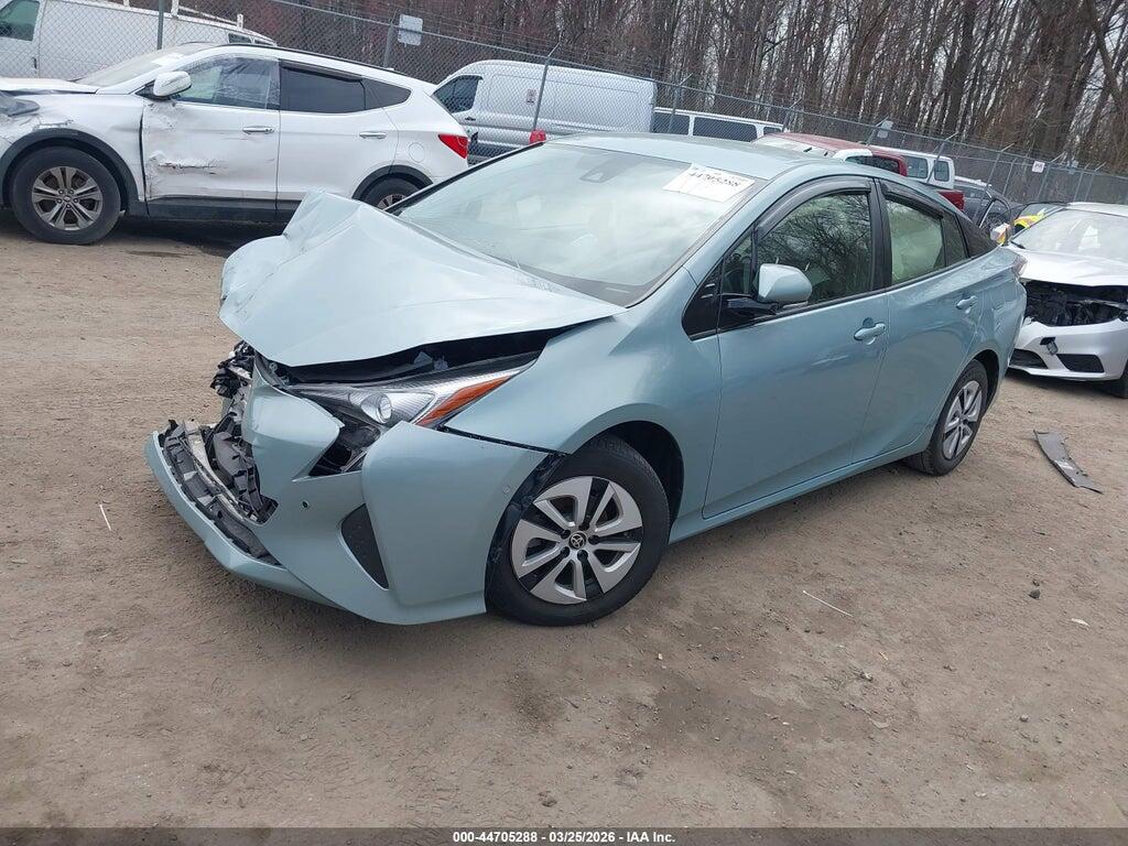 JTDKBRFU0H3567532 2017 TOYOTA PRIUS photo no. 2