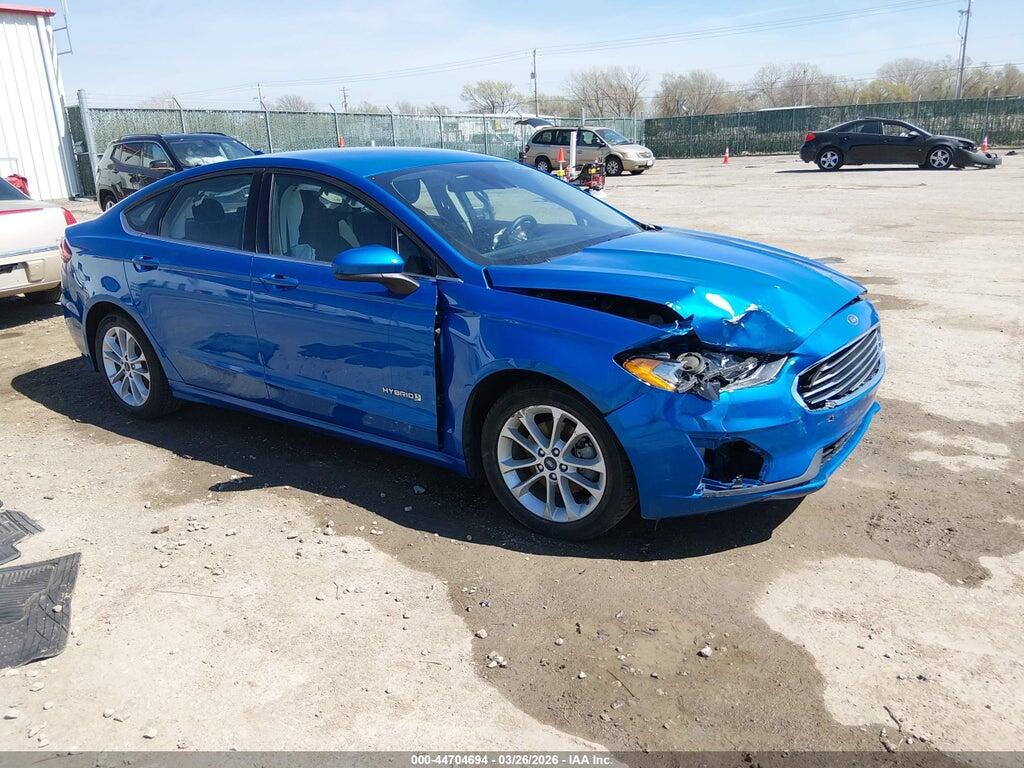3FA6P0LU7KR172667 2019 FORD FUSION HYBRID photo no. 1