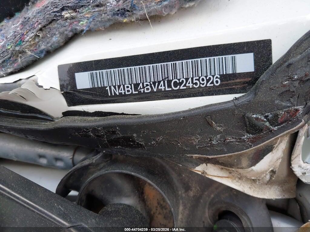 1N4BL4BV4LC245926 2020 NISSAN ALTIMA photo no. 9