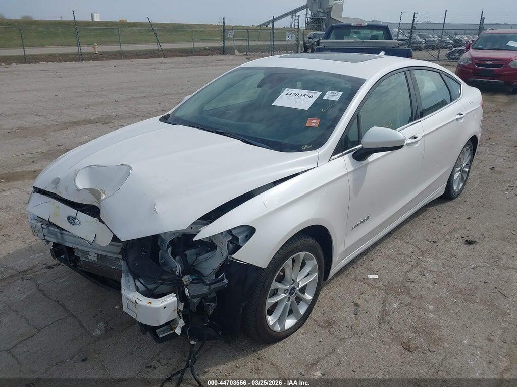3FA6P0LU5KR242330 2019 FORD FUSION HYBRID photo no. 2