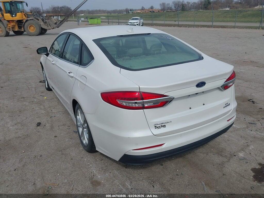 3FA6P0LU5KR242330 2019 FORD FUSION HYBRID photo no. 3