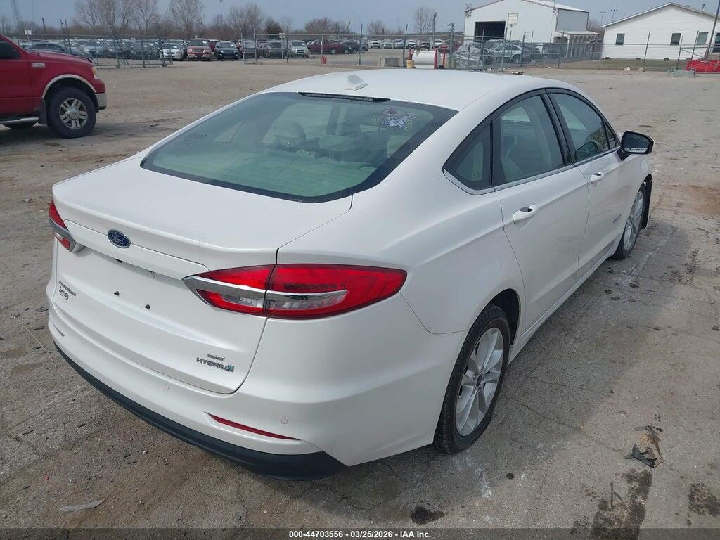 3FA6P0LU5KR242330 2019 FORD FUSION HYBRID photo no. 4