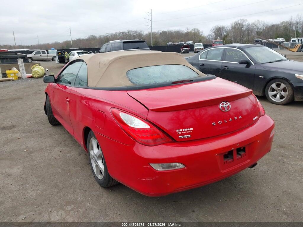 4T1FA38P08U149390 2008 TOYOTA CAMRY SOLARA photo no. 3