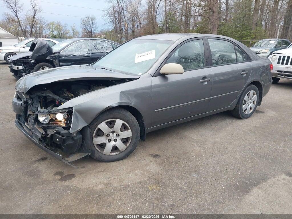 5NPET46C09H478697 2009 HYUNDAI SONATA photo no. 2