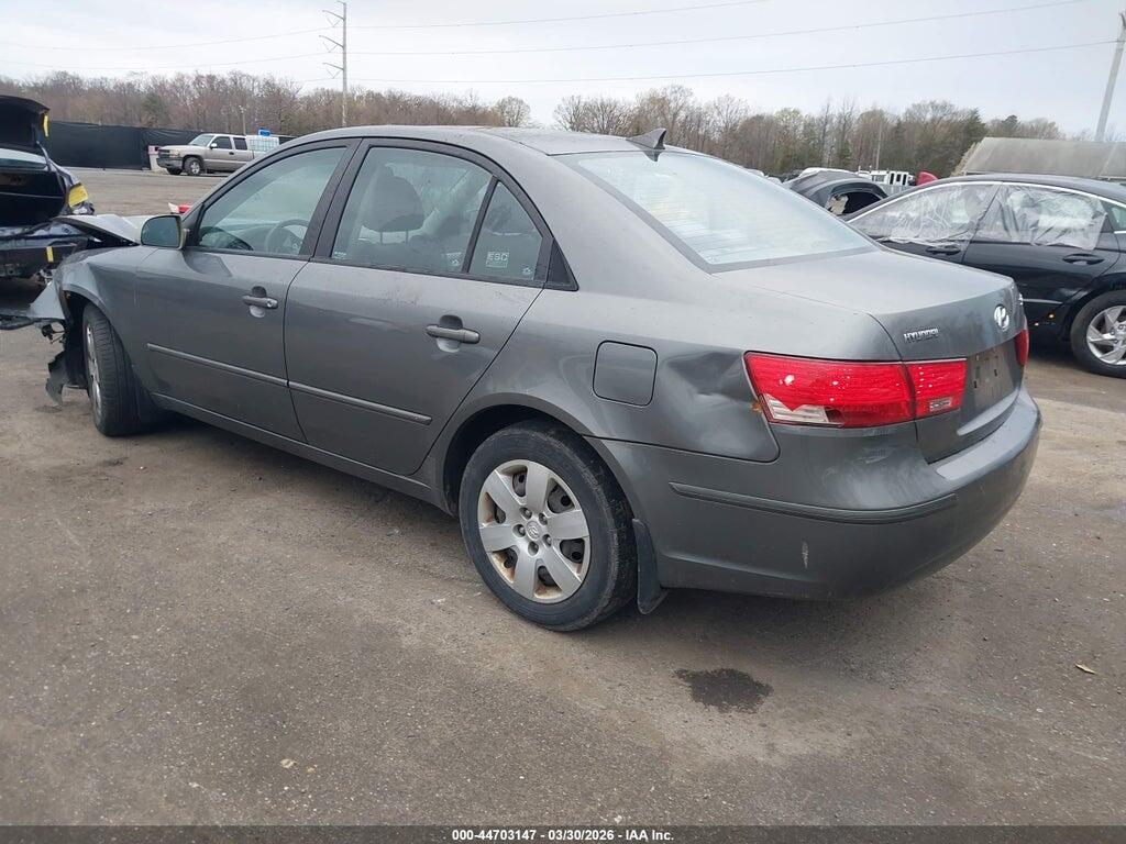 5NPET46C09H478697 2009 HYUNDAI SONATA photo no. 3