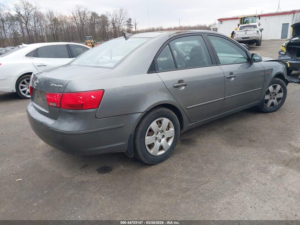 5NPET46C09H478697 2009 HYUNDAI SONATA photo no. 4