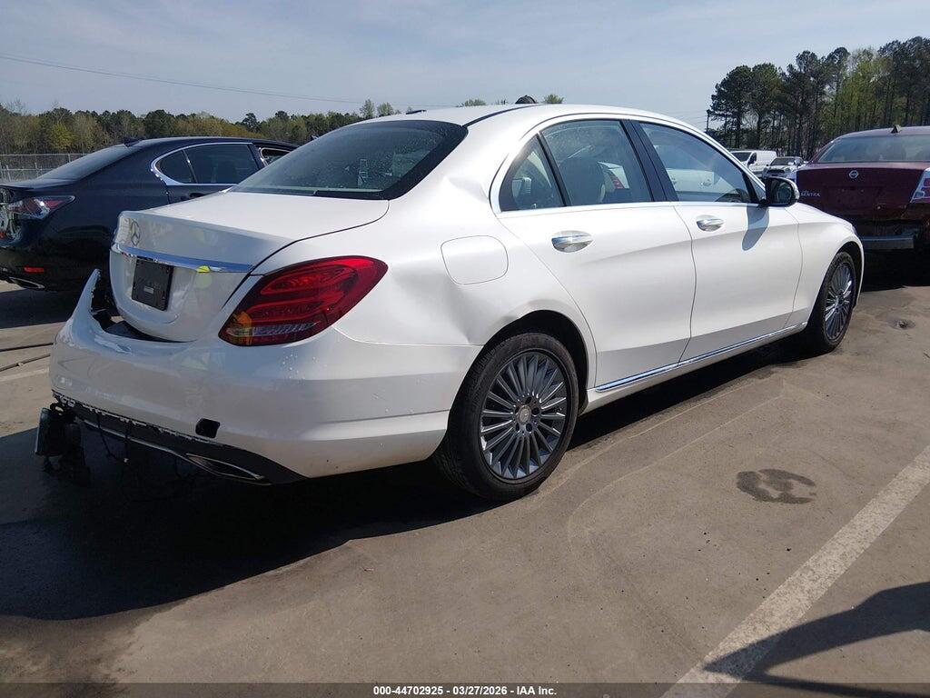 55SWF4JB5FU056735 2015 MERCEDES-BENZ C 300 photo no. 4