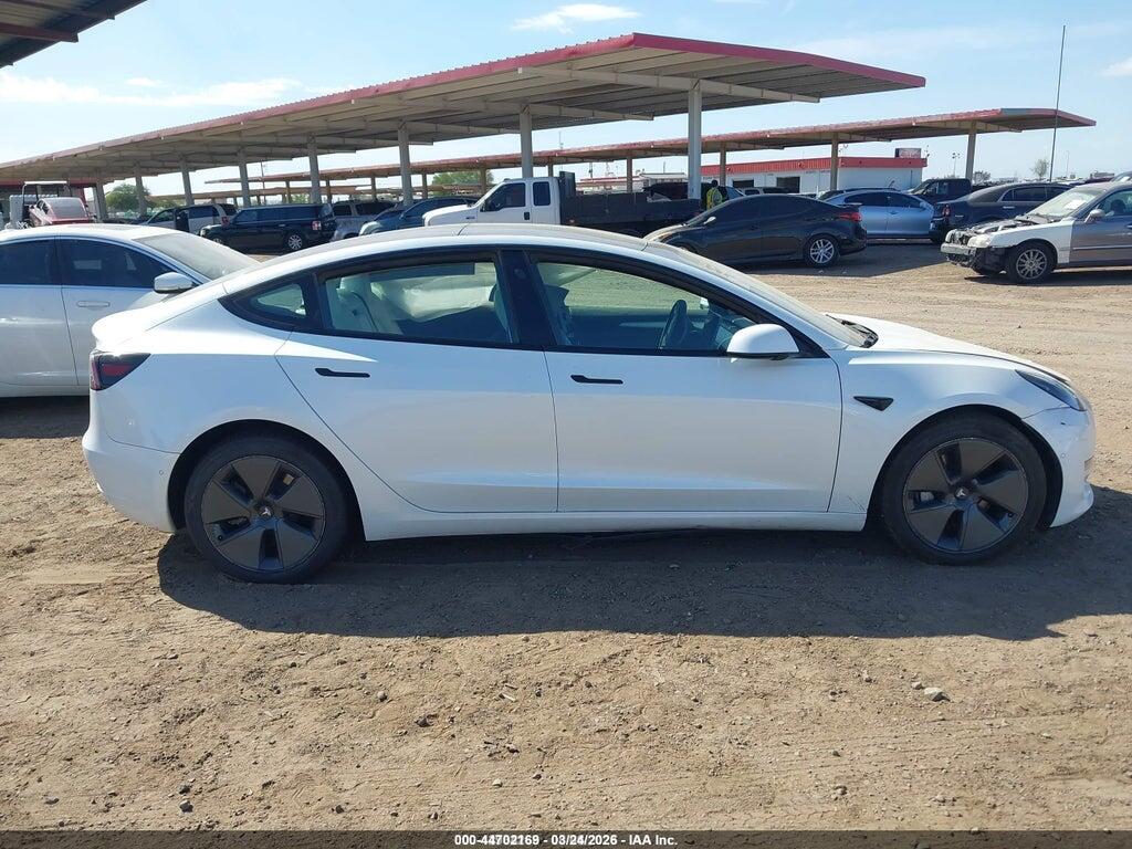 5YJ3E1EB6NF336856 2022 TESLA MODEL 3 photo no. 12