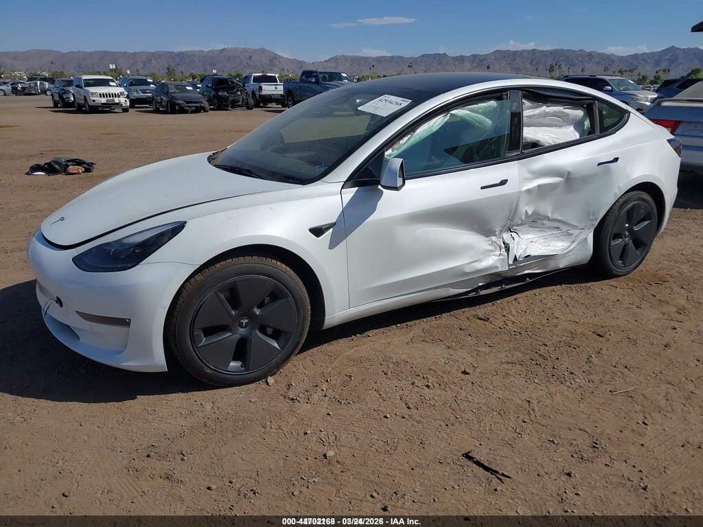 5YJ3E1EB6NF336856 2022 TESLA MODEL 3 photo no. 6