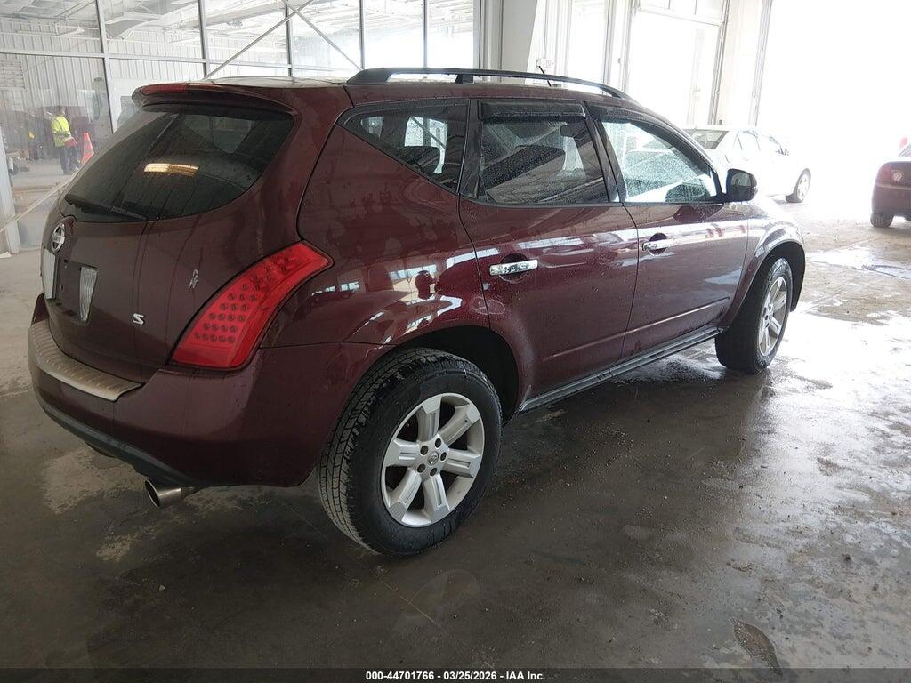 JN8AZ08T26W411032 2006 NISSAN MURANO photo no. 4
