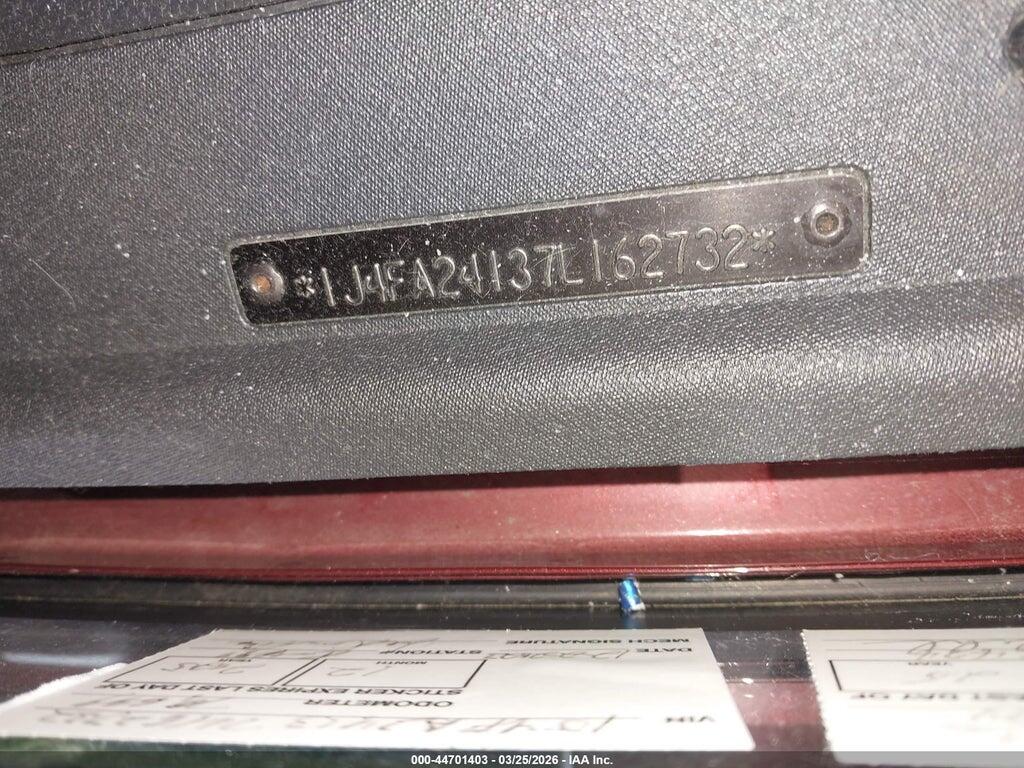 1J4FA24137L162732 2007 JEEP WRANGLER photo no. 9