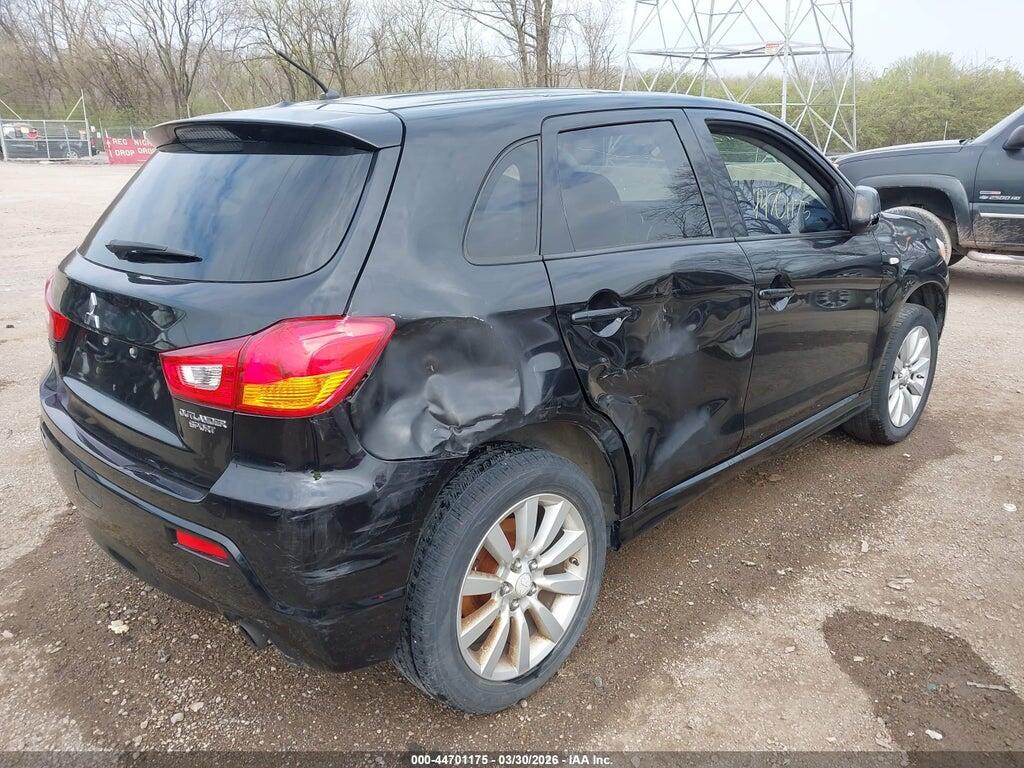 JA4AP4AU0BZ003370 2011 MITSUBISHI OUTLANDER SPORT photo no. 4
