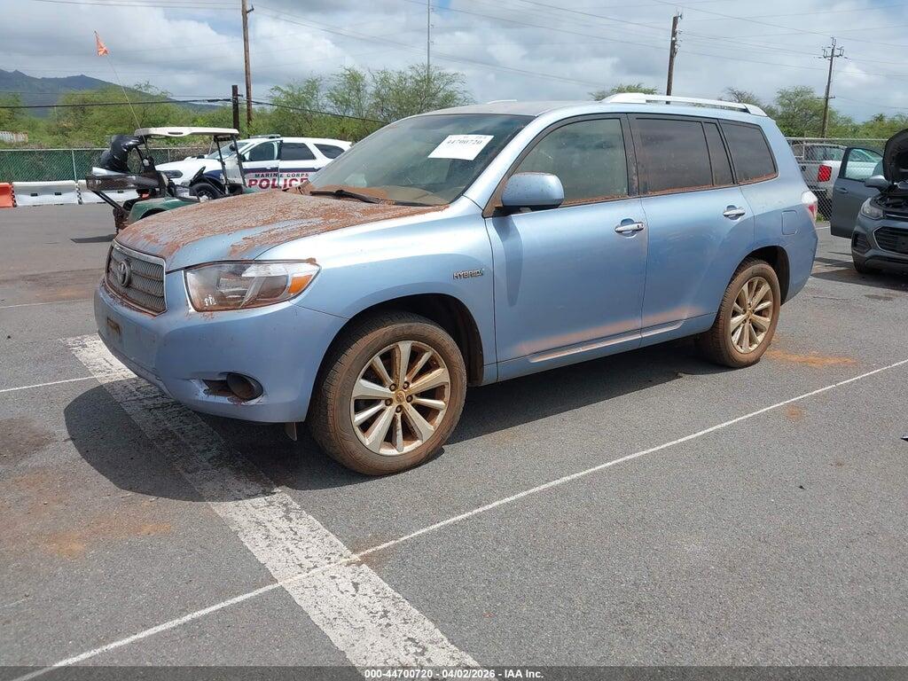 JTEEW41A982020438 2008 TOYOTA HIGHLANDER HYBRID photo no. 2