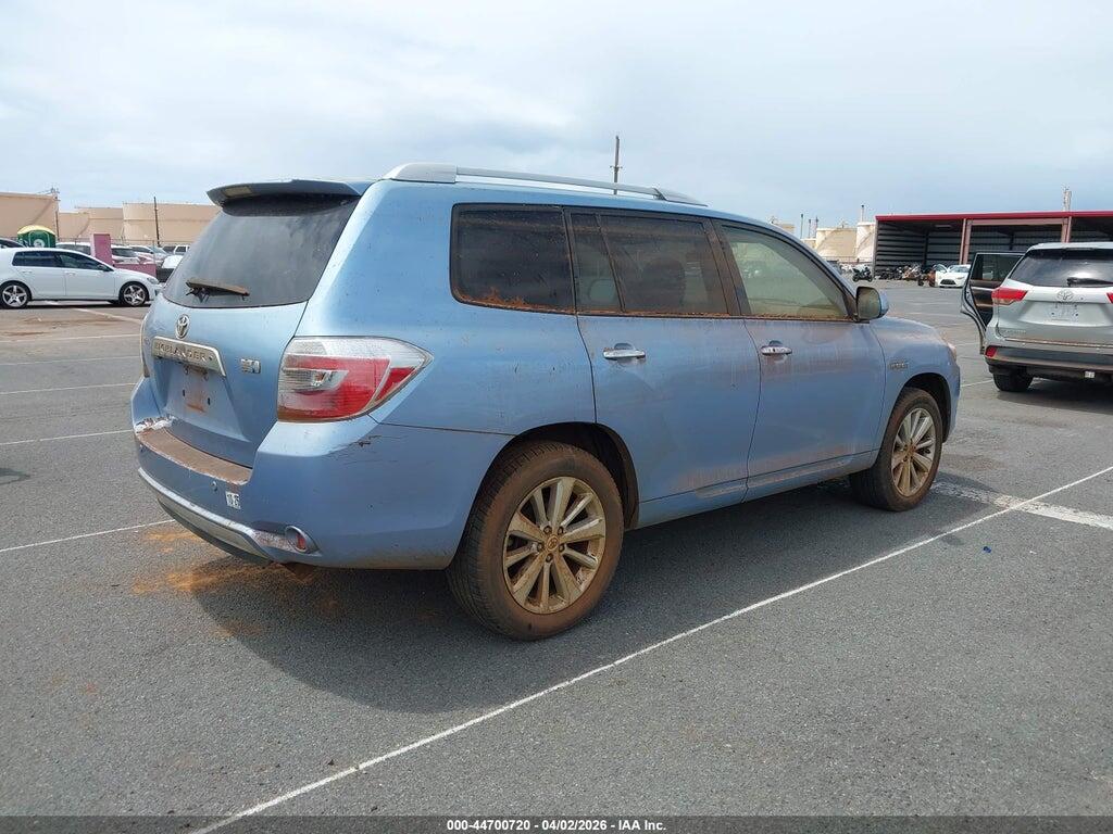 JTEEW41A982020438 2008 TOYOTA HIGHLANDER HYBRID photo no. 4