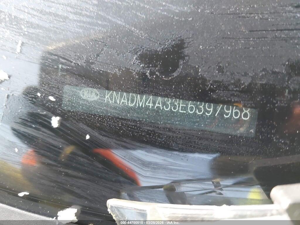 KNADM4A33E6397968 2014 KIA RIO photo no. 11