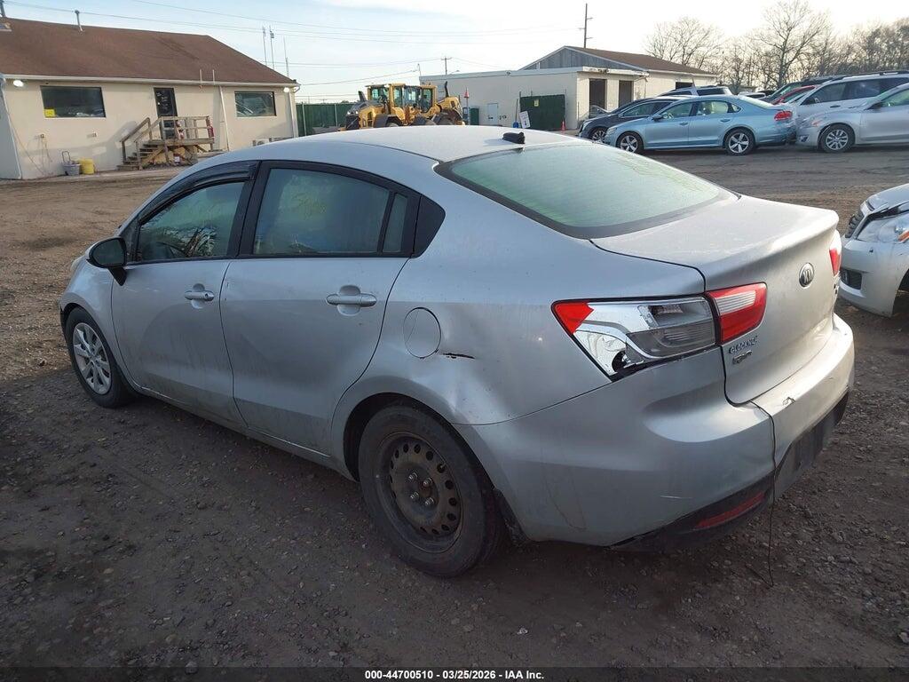 KNADM4A33E6397968 2014 KIA RIO photo no. 3
