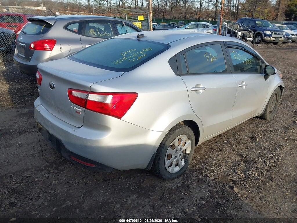 KNADM4A33E6397968 2014 KIA RIO photo no. 4