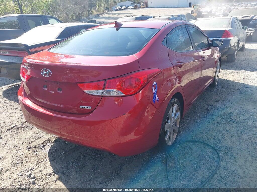 KMHDH4AE8DU734780 2013 HYUNDAI ELANTRA photo no. 4