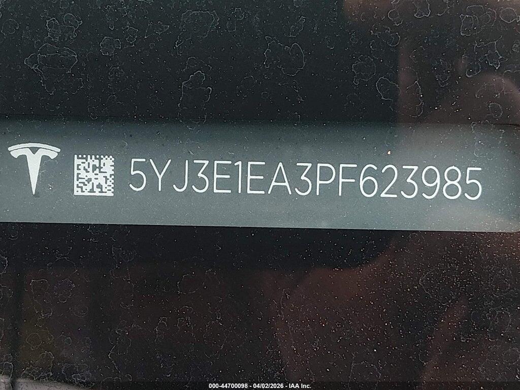 5YJ3E1EA3PF623985 2023 TESLA MODEL 3 photo no. 9