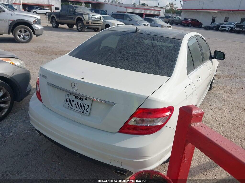 WDDGF54X69F202617 2009 MERCEDES-BENZ C 300 photo no. 4