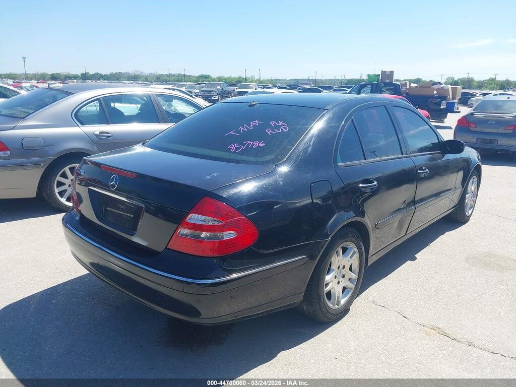 WDBUF56J96A857786 2006 MERCEDES-BENZ E 350 photo no. 4