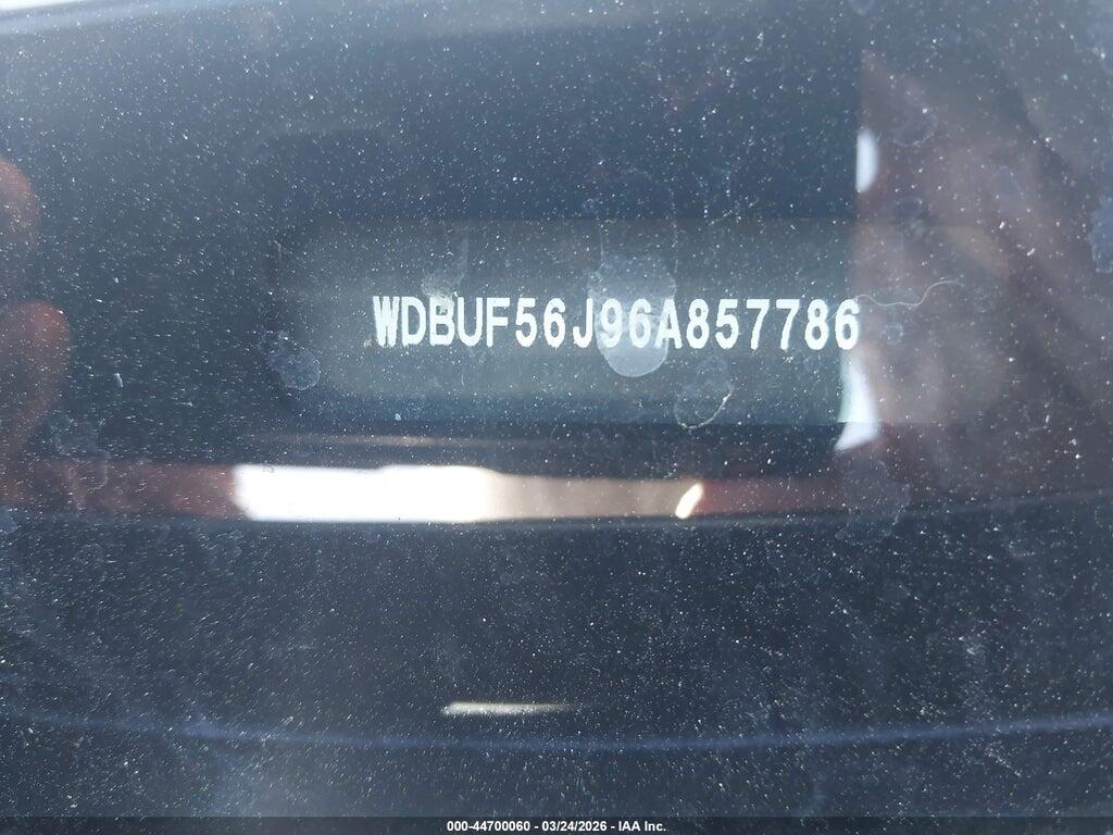 WDBUF56J96A857786 2006 MERCEDES-BENZ E 350 photo no. 9