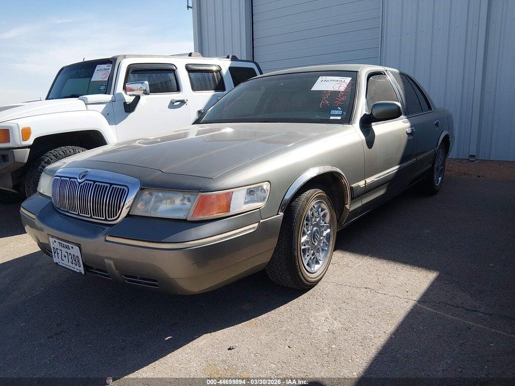 2MEFM74W01X639700 2001 MERCURY GRAND MARQUIS photo no. 2