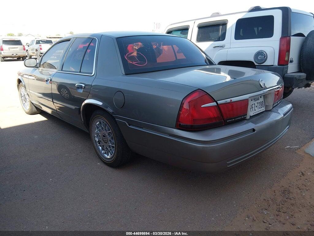 2MEFM74W01X639700 2001 MERCURY GRAND MARQUIS photo no. 3