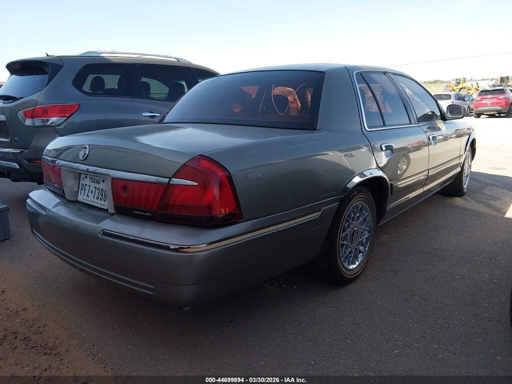 2MEFM74W01X639700 2001 MERCURY GRAND MARQUIS photo no. 4